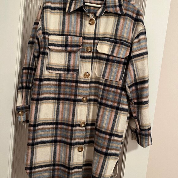 Plaid Shacket - Picture 1 of 1